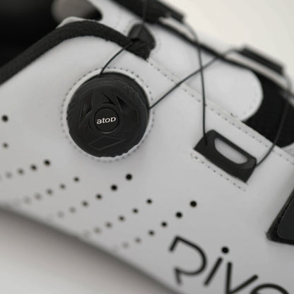 Rivelo | Mennock Cycling Shoes (White/Black)