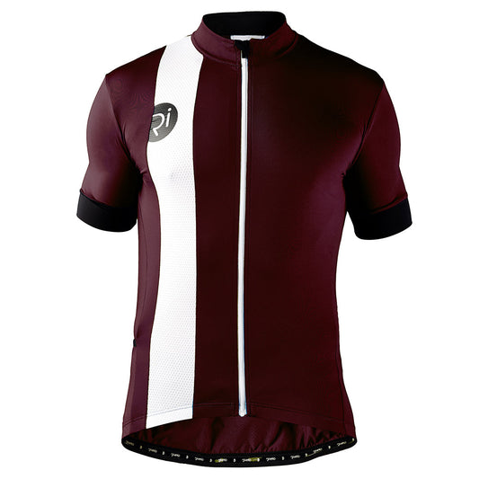 Rivelo | Mens Newlands Jersey (Burgundy/White)