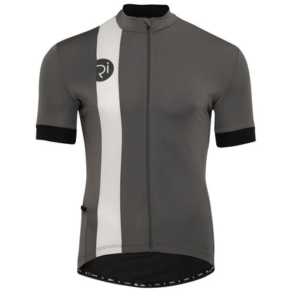 Rivelo | Mens Newlands Jersey (Charcoal Grey/White)