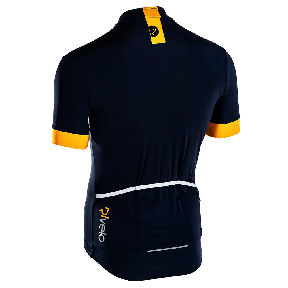 Rivelo | Mens Newlands Jersey (Navy/Yellow)