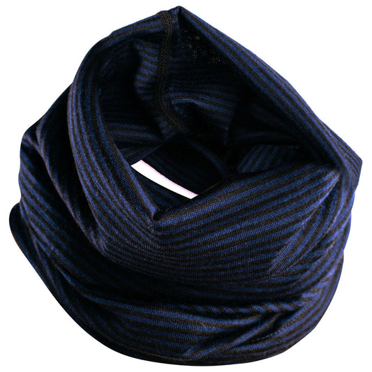 Rivelo | Brockham Merino Blend Neck Warmer (Navy/Black)