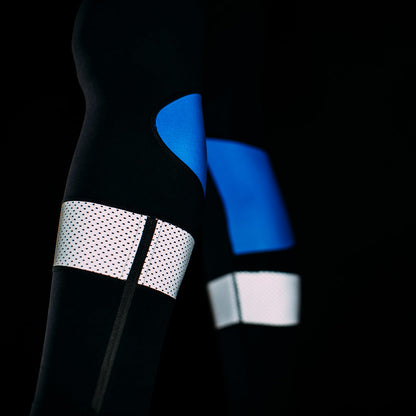 Rivelo | Mens Camberwell Bib Tights (Black/Cobalt)