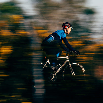 Rivelo | Mens Camberwell Bib Tights (Black/Cobalt)