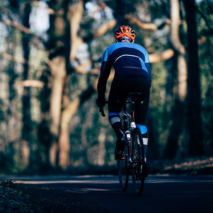 Rivelo | Mens Camberwell Bib Tights (Black/Cobalt)