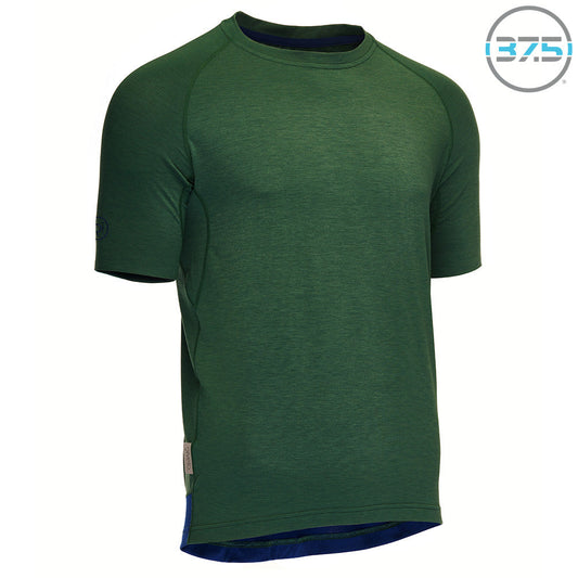 Rivelo | Mens Cresswell Merino Blend Tee (Racing Green)