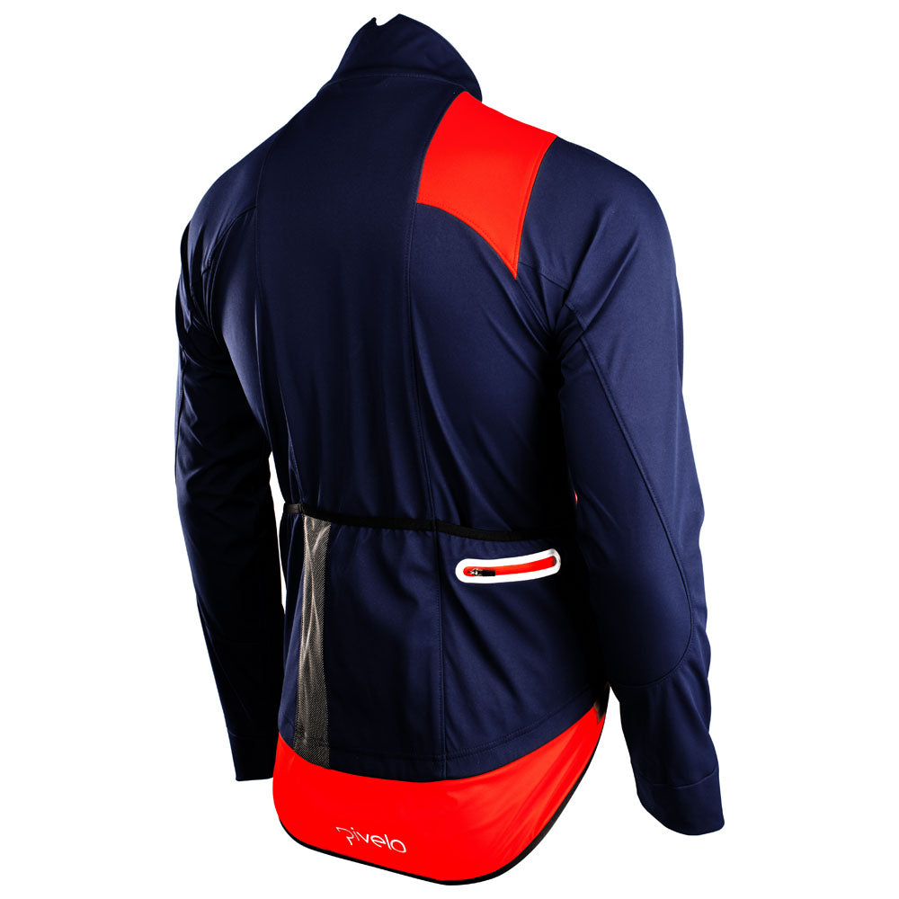 Mens Garsdale Softshell Jacket (Navy/Red)