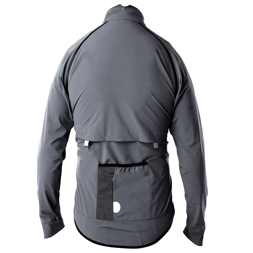 Mens Langcliffe High Performance Rain Jacket (Charcoal)