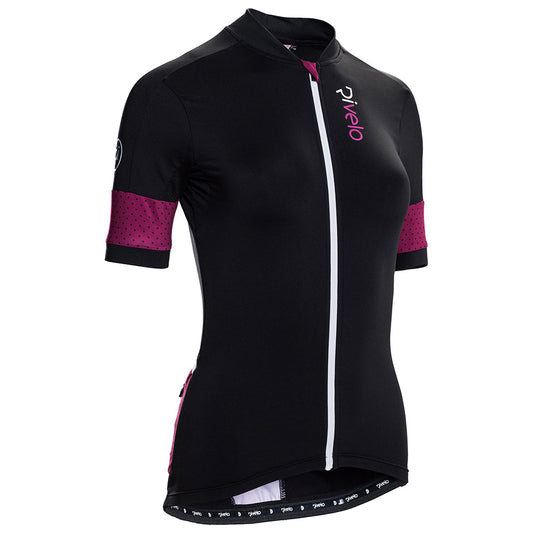 Rivelo | Womens Harwood Jersey (Black/Magenta)