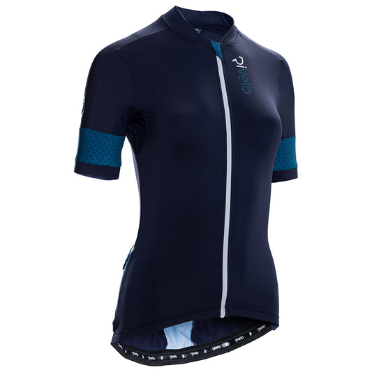 Rivelo | Womens Harwood Jersey (Navy/Teal)