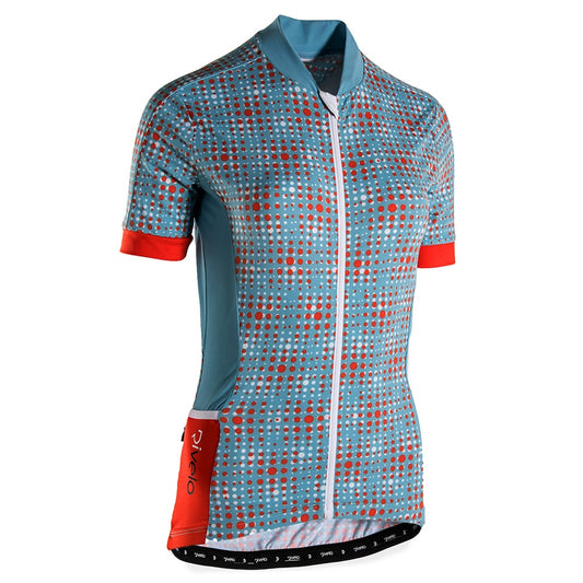 Rivelo | Womens Hatchford Jersey (Blue/Orange)