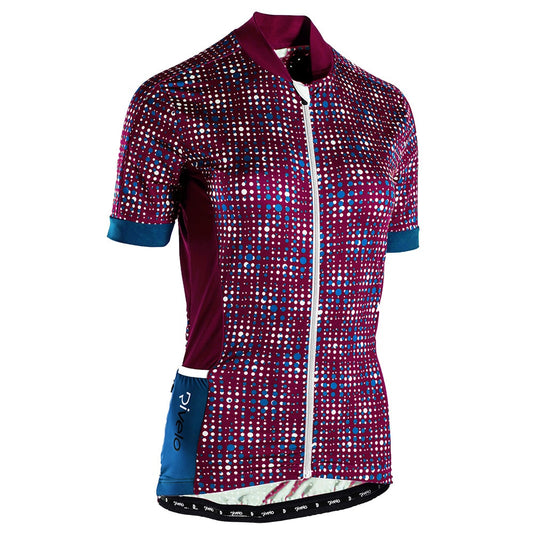 Rivelo | Womens Hatchford Jersey (Magenta/Teal)