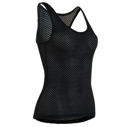 Rivelo | Womens Isidro Merino Mesh Base Layer (Black)