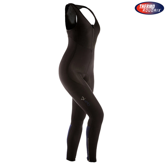 Rivelo | Womens Monsal Thermal Bib Tights (Black/Navy)